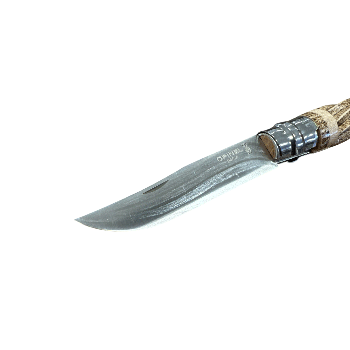 KNIFE - OPINEL - N.9 STAINLESS STEEL SPIRAL + PYROGRAPHY HAND MADE