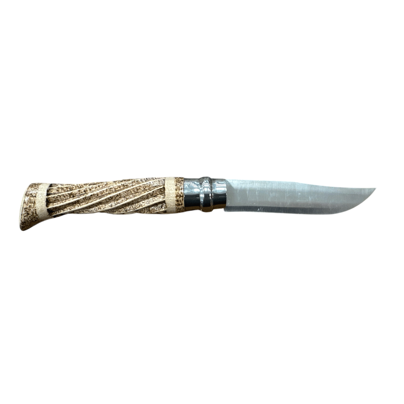 KNIFE - OPINEL - N.9 STAINLESS STEEL SPIRAL + PYROGRAPHY HAND MADE