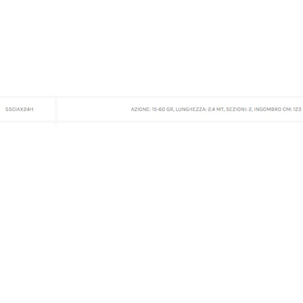 SHIMANO - SCIMITAR AX 240H | 2.40m | 15-60g