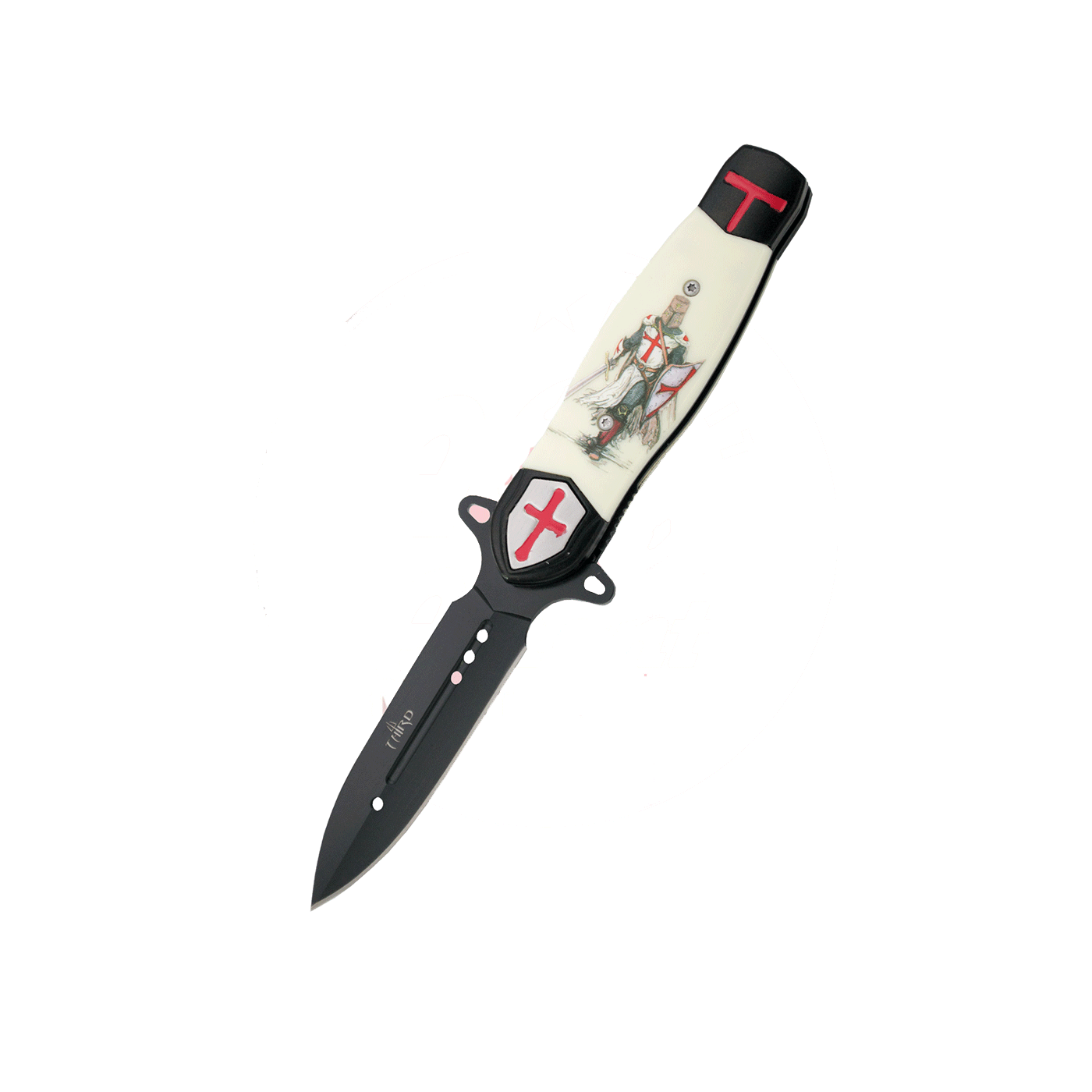 COLTELLO - THIRD - TEMPLARIA ABS NERO