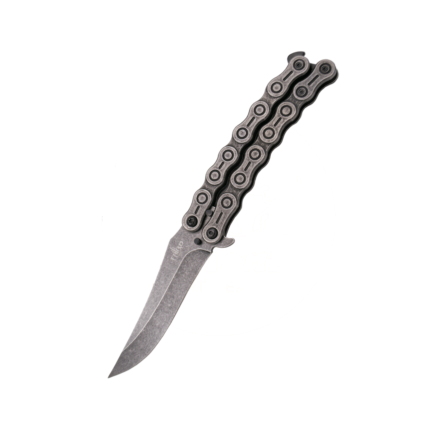 BUTTERFLY KNIFE - THIRD - BUTTERFLY BLADE 420 STAINLESS STEEL 10.2cm