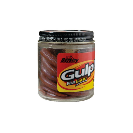 Berkley - Gulp! Dark Brown Nightcrawlers 15Cm (10 Pz)
