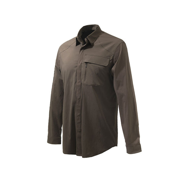 Camicia - Beretta Storm Shirt Chocolate Brown L