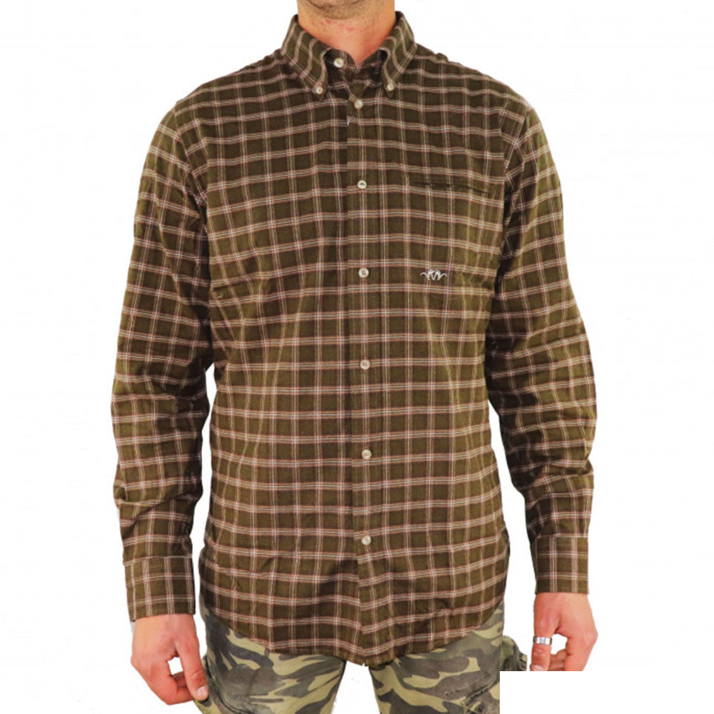 Camicia - Blaser Popelin Shirt Classic Verde