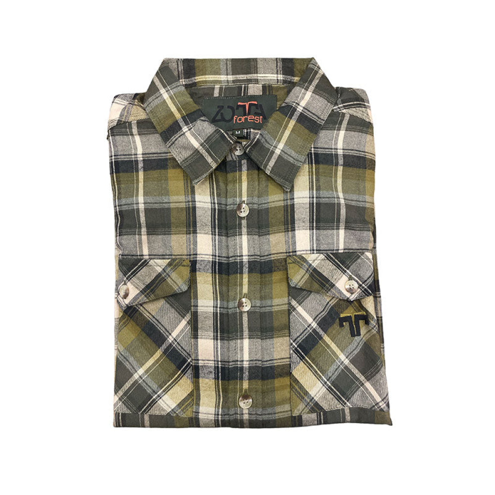Camicia - Zotta Forest Sella Man Shirt (0004 Green Checked) Xl