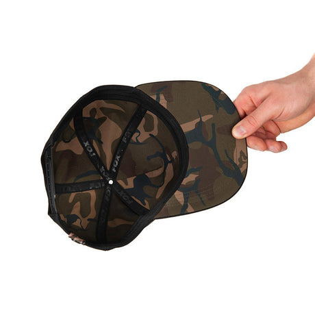 Cappello - Fox Black/Camo Flat Peak Snapback Cap