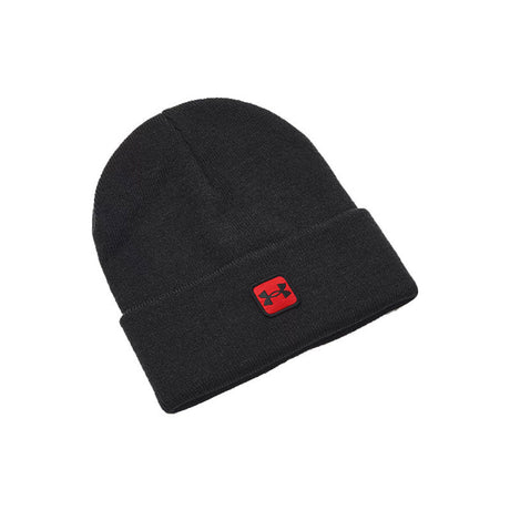 Cappello - Under Armour Halftime Cuff Black / Bolt Red 002