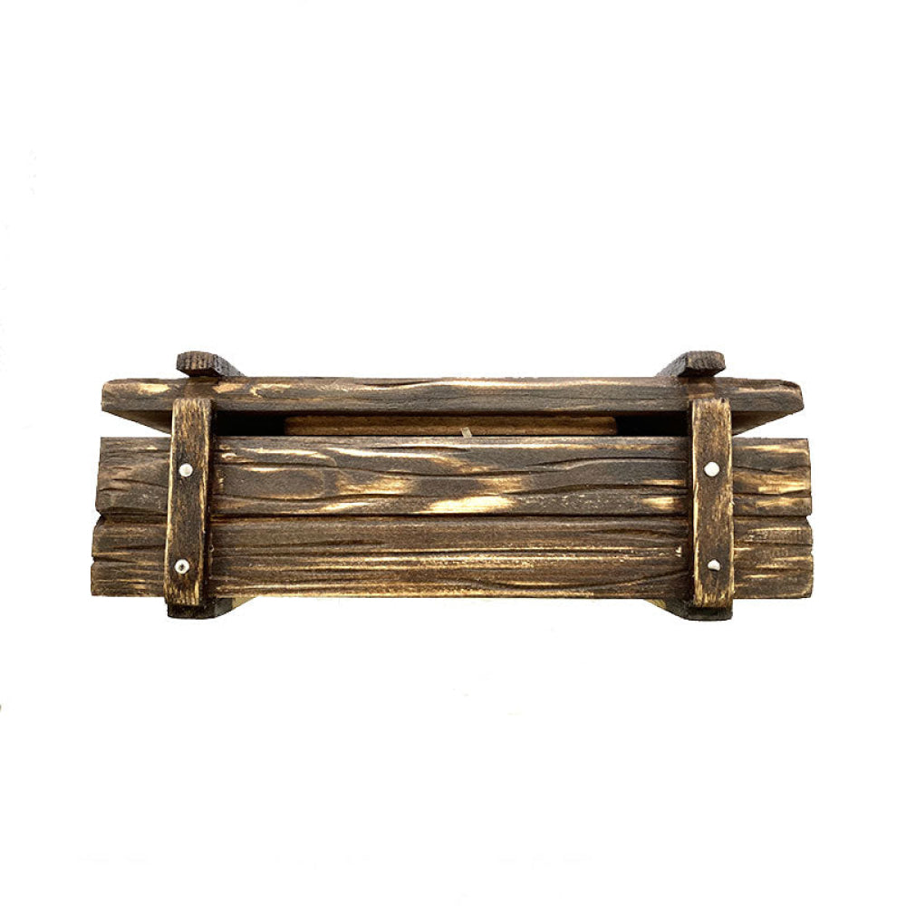 Coltello - Opinel N.9 Carbone Con Manico Lupo Realizzato A Mano