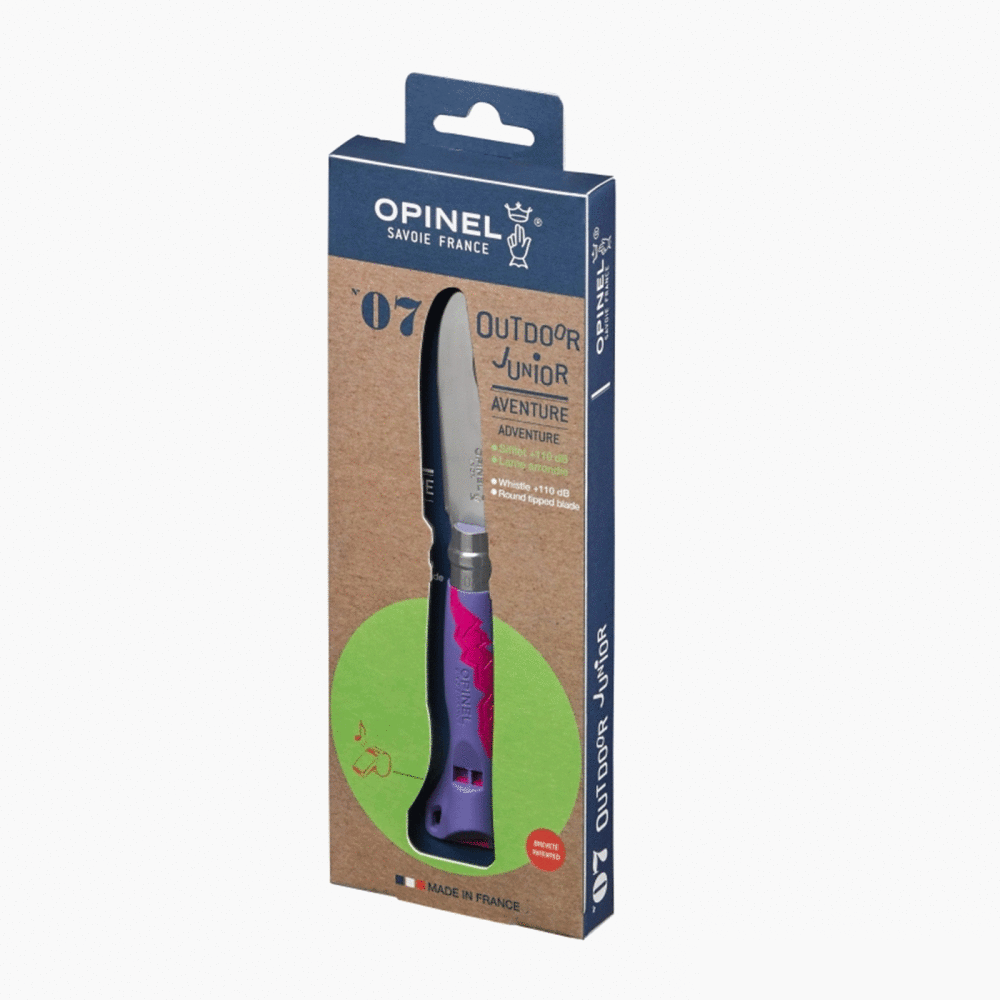Coltello - Opinel N°07 Outdoor Junior ’Parme Fuchsia’