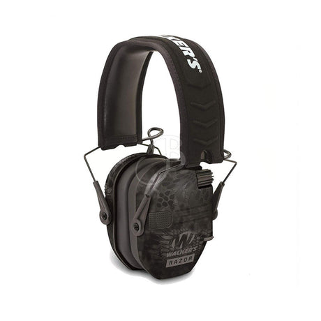 Cuffie Da Tiro - Walkers Cuffia Elettronica Razor Slim-Kryptek Nero