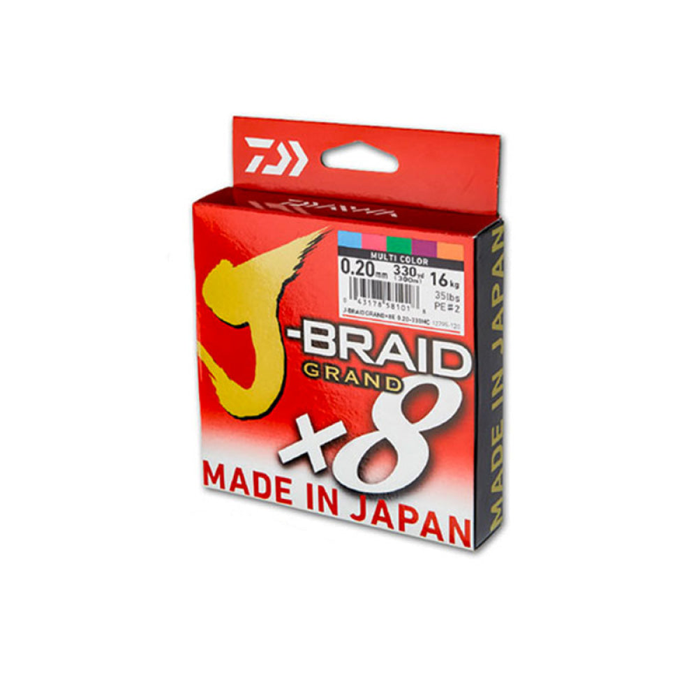 Daiwa - J-Braid Grand X8 Dark Green 0.06Mm 150Yd (135M) 5Kg 11Lbs Pe #0.6