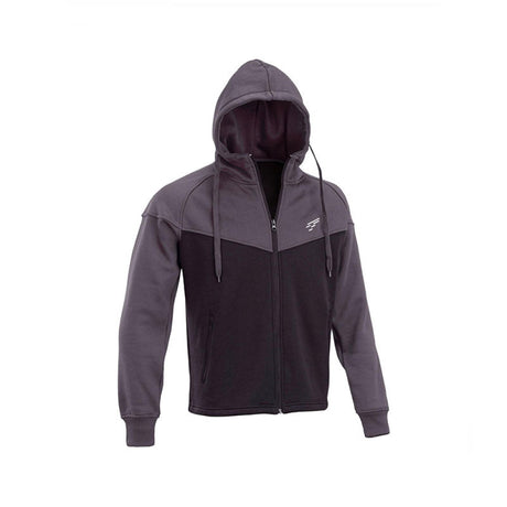 Defcon 5 - Felpa Con Cappuccio E Zip Frontale + Logo Ricamato S