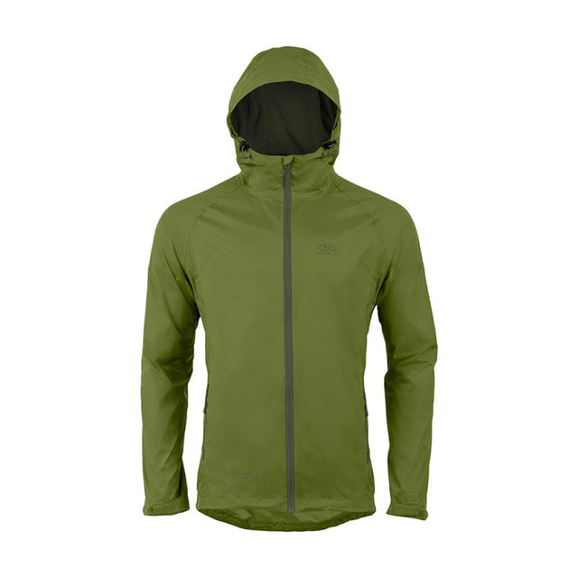 Defcon 5 - Highlander Stow & Go Waterproof Jacket (Od Green) Xl