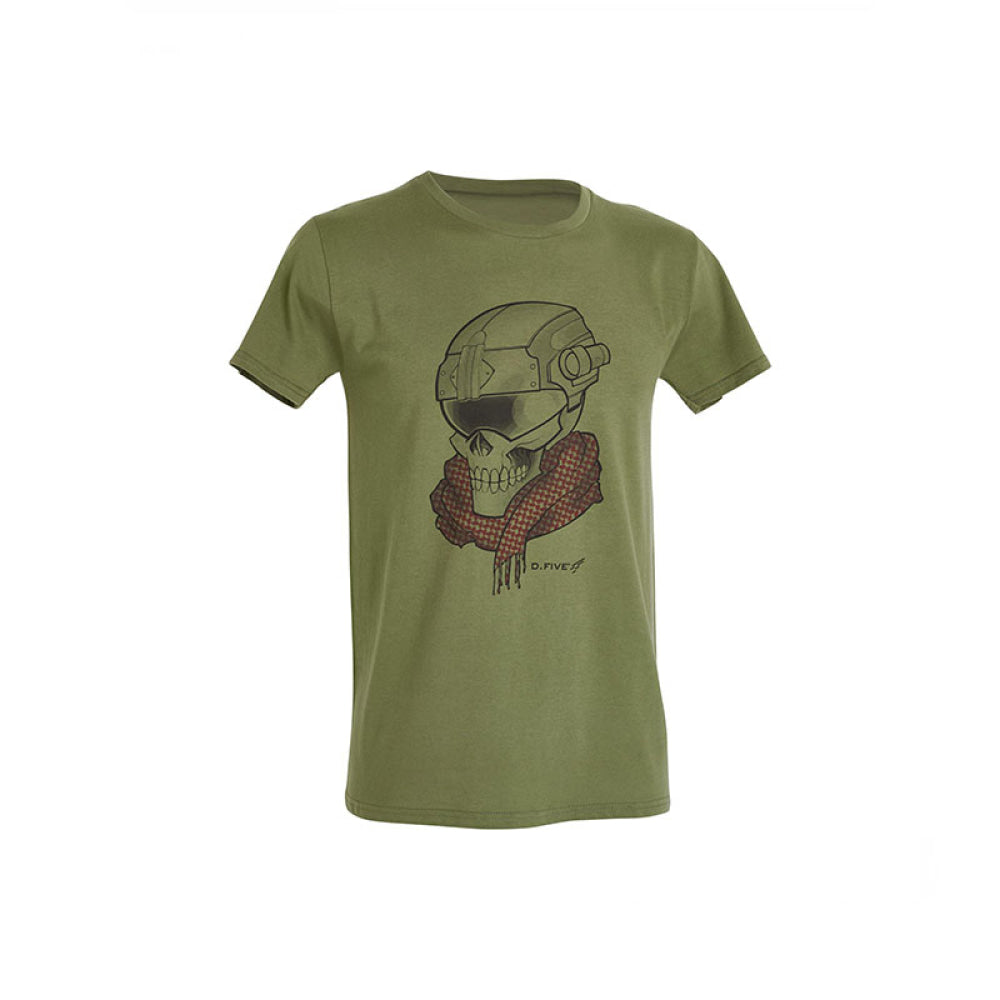 Defcon 5 - T-Shirt Con Teschio E Casco M