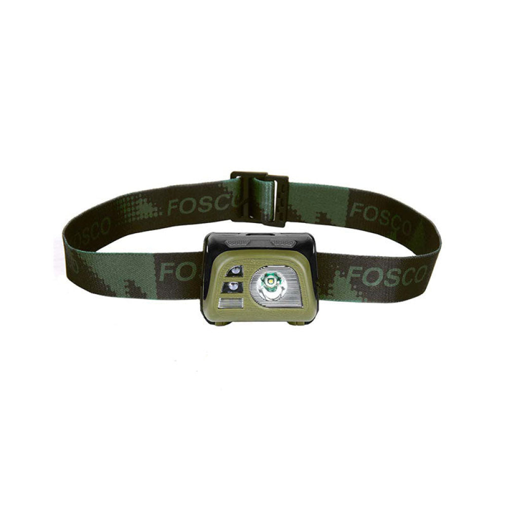 Fosco Industries - Lampada Frontale Tactical Green