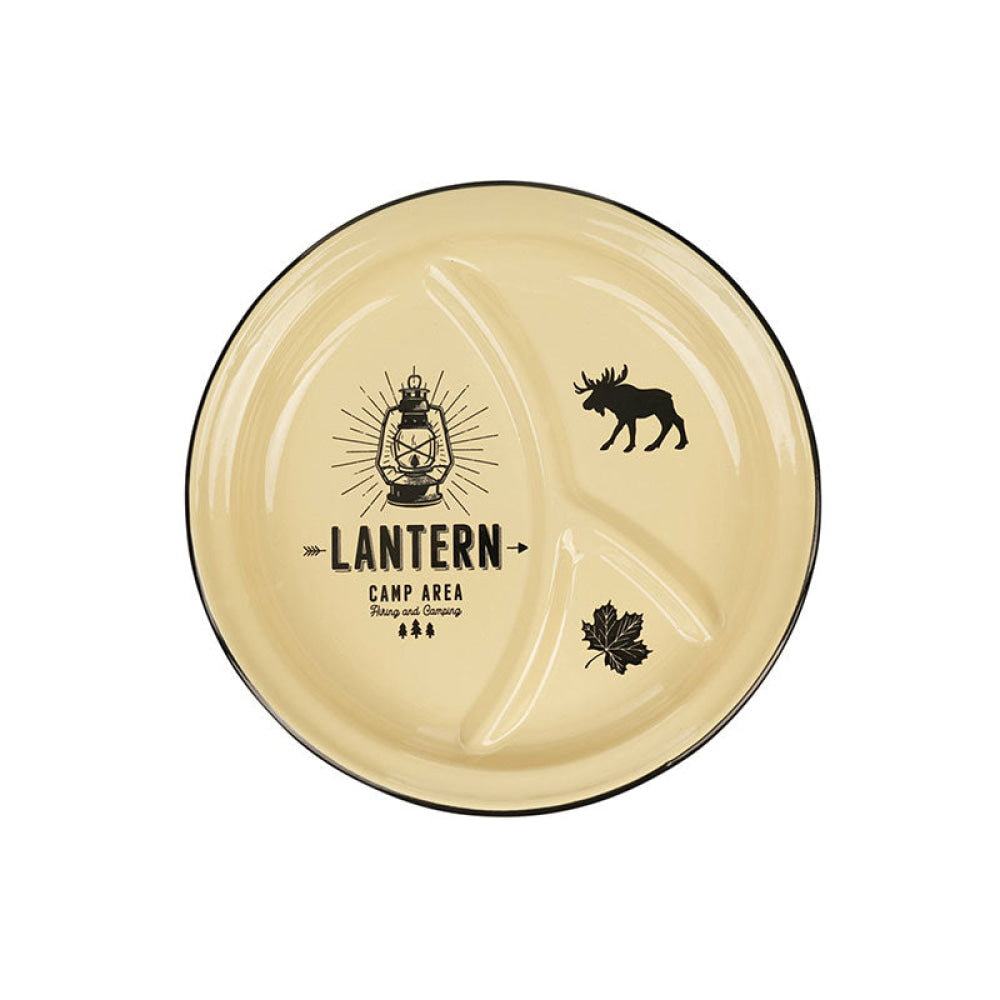 Fosco Industries - Piatto Smaltato Lantern Camp Area Hiking & Camping