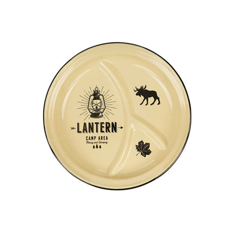 Fosco Industries - Piatto Smaltato Lantern Camp Area Hiking & Camping