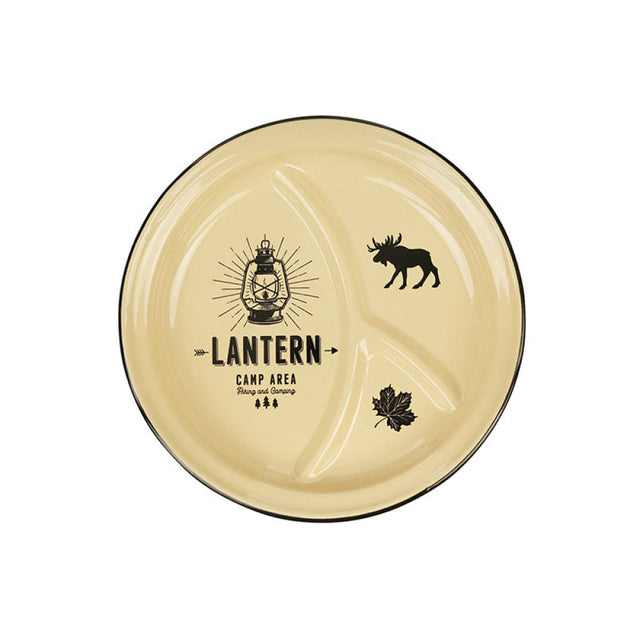 Fosco Industries - Piatto Smaltato Lantern Camp Area Hiking & Camping