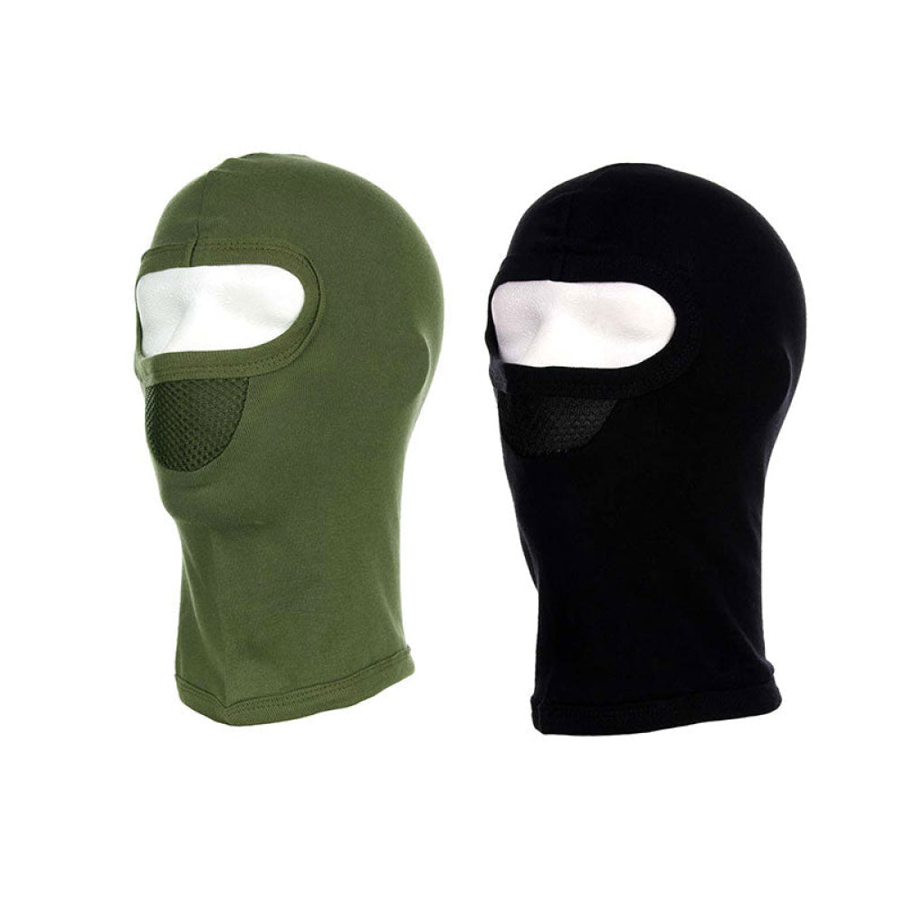 Fostex Garments - Passamontagna In Rete A 1 Foro Nero