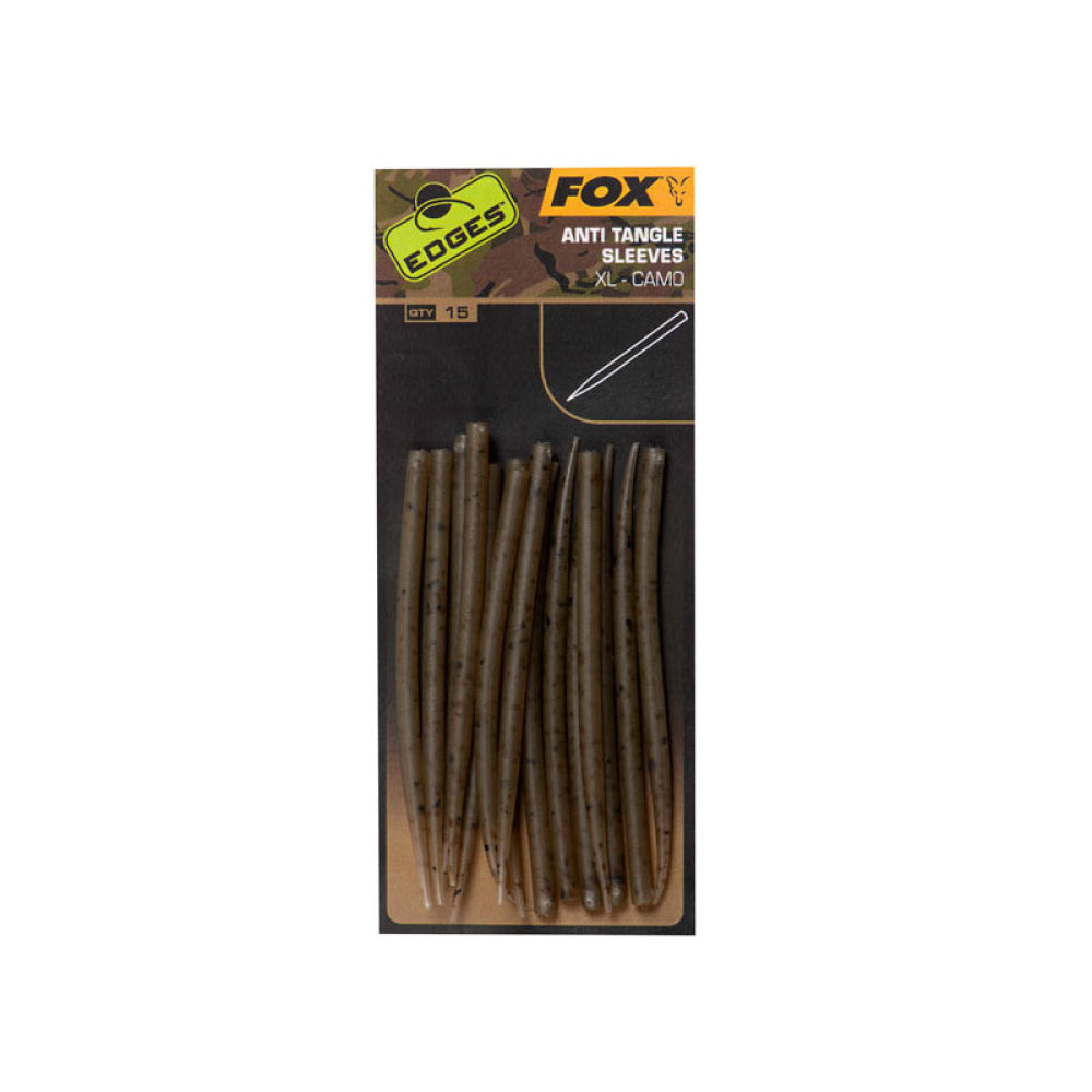 Fox - Edges™ Anti Tangle Sleeves Xl Camo (15Pz)