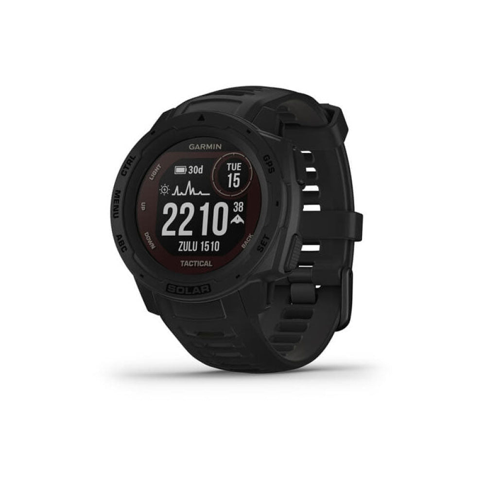 Garmin - Instinct® Solar – Tactical Edition Nero