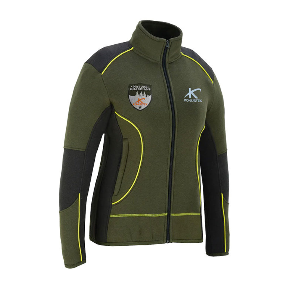 Giacca - Donna Konustex Aminta Lady Sweatshirt Verde