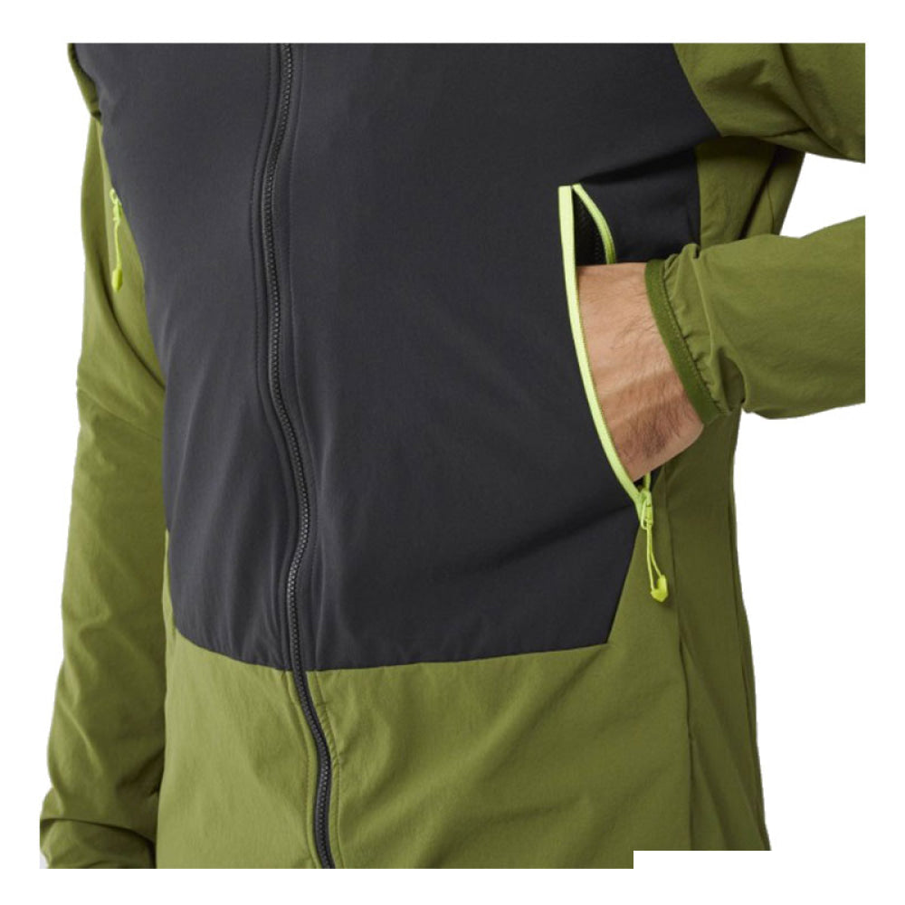 Giacca - Millet Fusion Xcs Hoodie M 9453 Fern/Noir Antivento