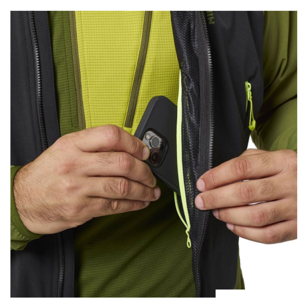 Giacca - Millet Fusion Xcs Hoodie M 9453 Fern/Noir Antivento