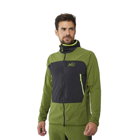 Giacca - Millet Fusion Xcs Hoodie M 9453 Fern/Noir Antivento
