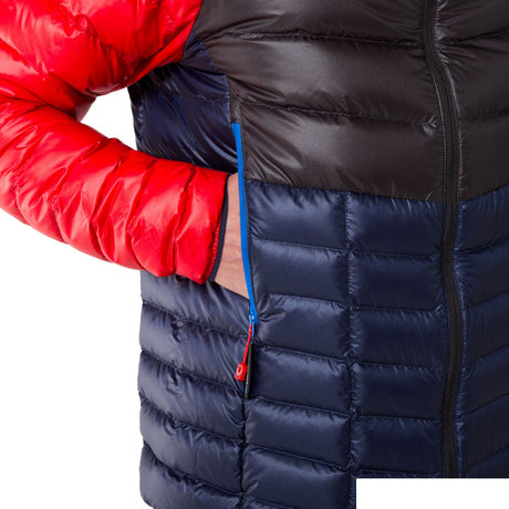 Giacca - Millet Trilogy Diamond Down Hood Indian/Rouge