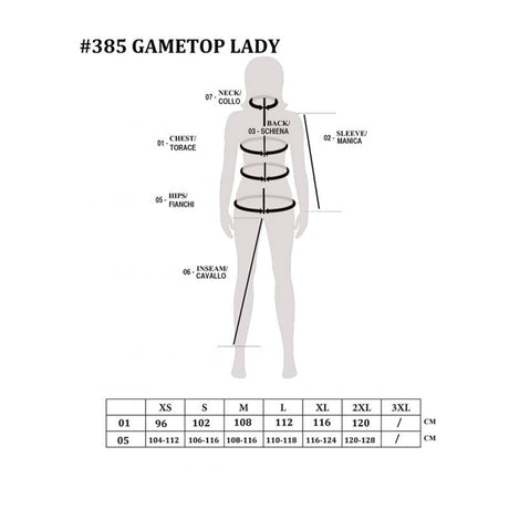 Gilet - Donna Konustex Gametop Lady Orange