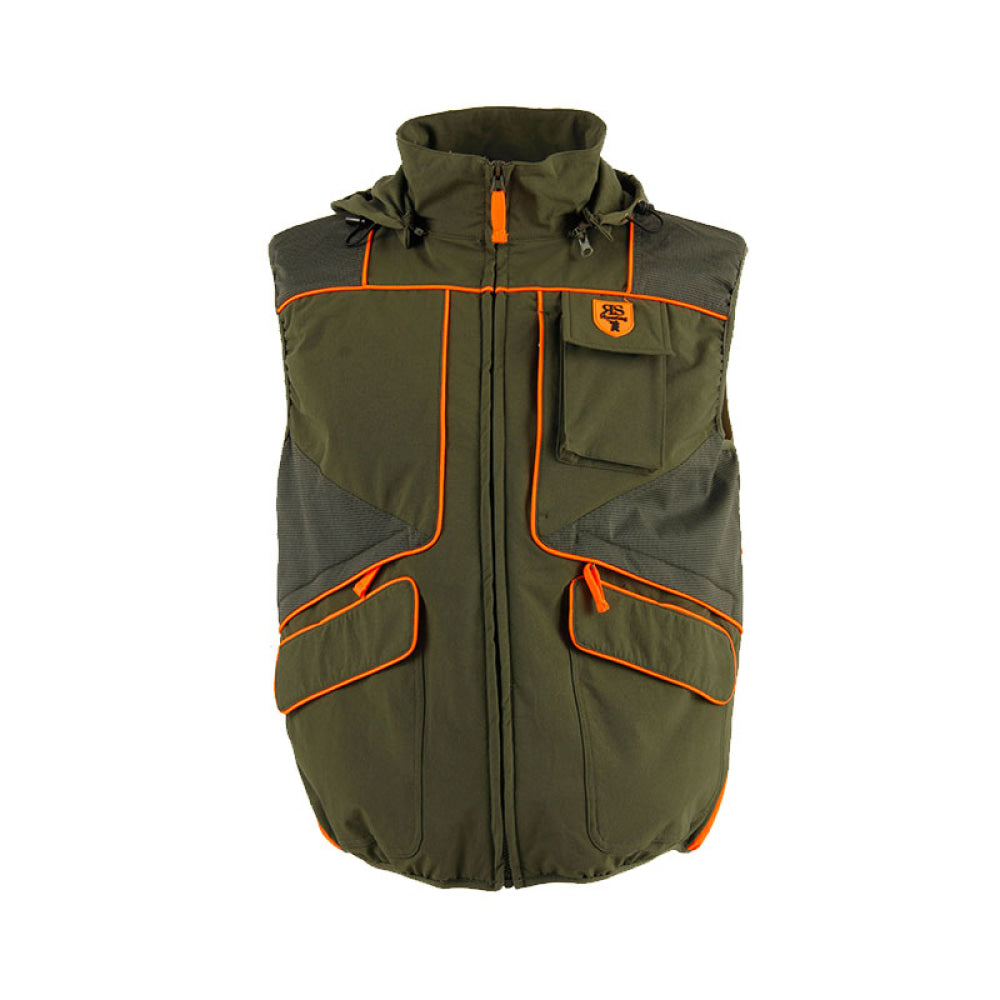Gilet - Rs Hunting Lv 600 Arancio Fluo Con Cappuccio M