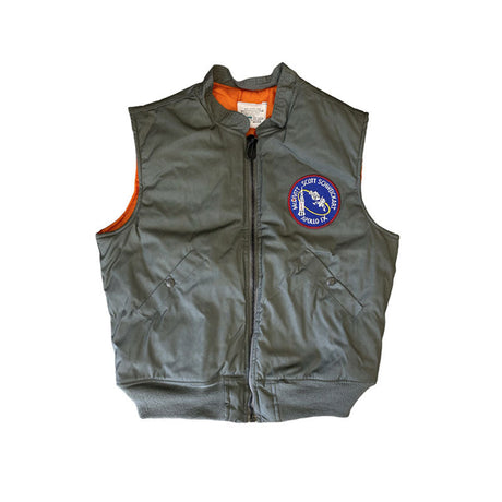 Gilet Trapuntato Da Volo (Grigio)