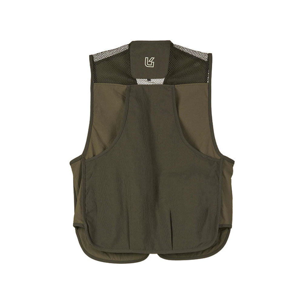 Gilet - Uomo Univers Caccia Rete Elasticizzato Verde