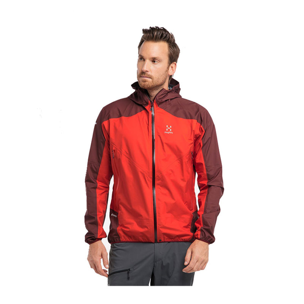 Haglofs - Limp Comp Jacket Habanero / Maroon Red