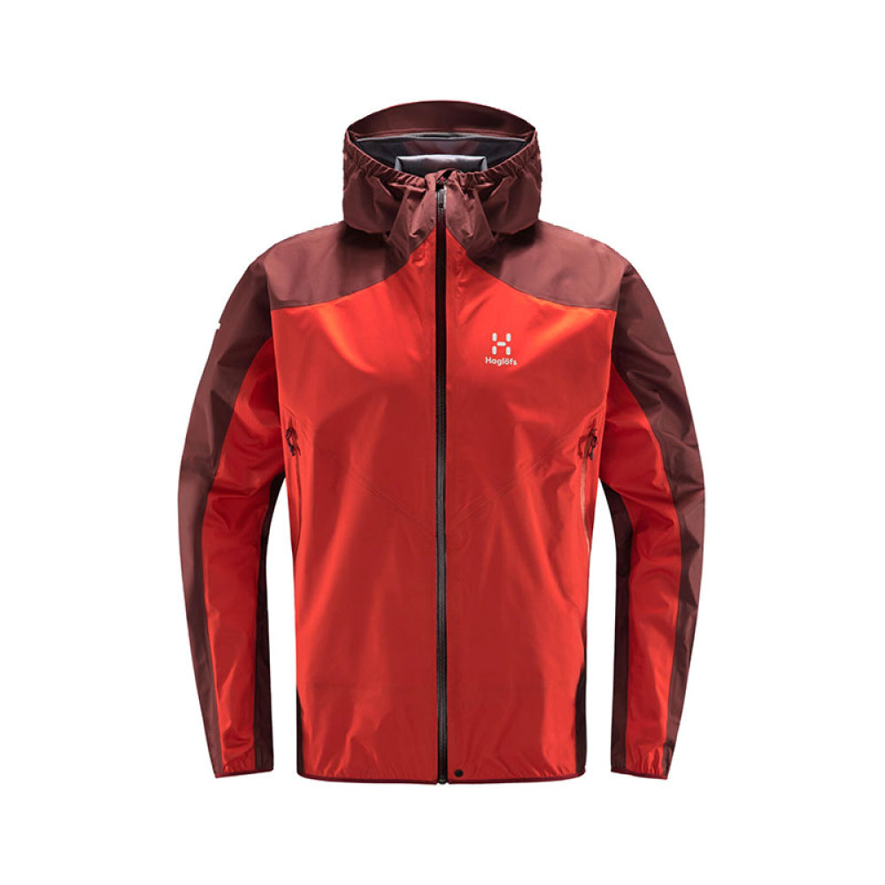 Haglofs - Limp Comp Jacket Habanero / Maroon Red M