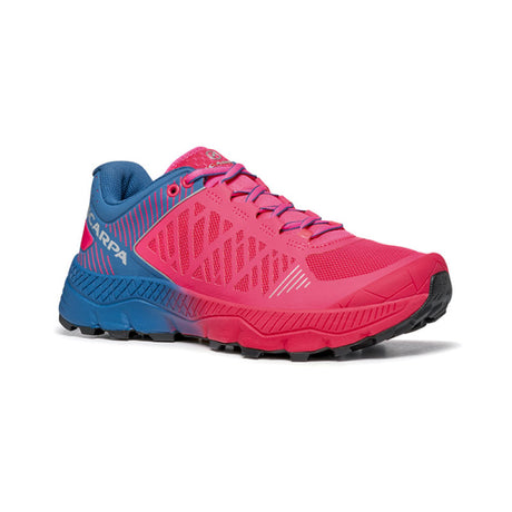 La Scarpa - Donna Spin Ultra Wmn Rose Fluo-Blue Steel 33072-352 38 1/2
