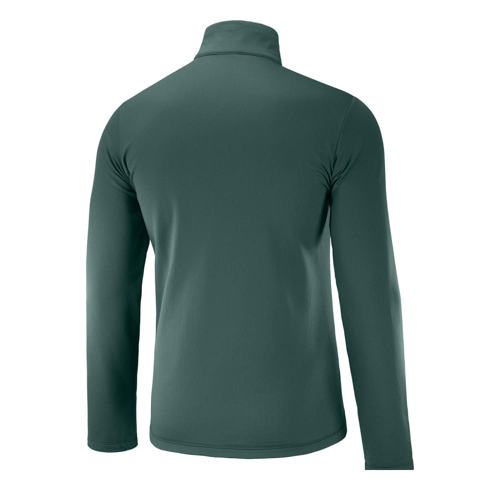 Maglia/Pile - Salomon Uomo Discovery Lt Fz M Green Gables Midlayer Jacket
