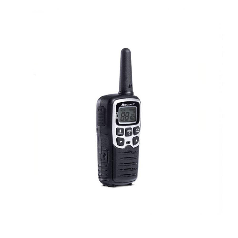 Midland - Xt50 Portata 8Km Con Caricatore Da Tavolo