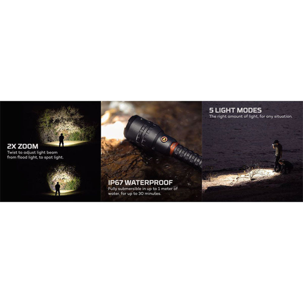 Nebo - 12K Flashlight 12.000 Lumens Led