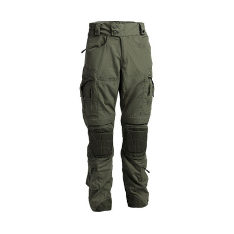 Nerg Openland - Pantalone Combat Con Ginocchiere Morbide Od Green M