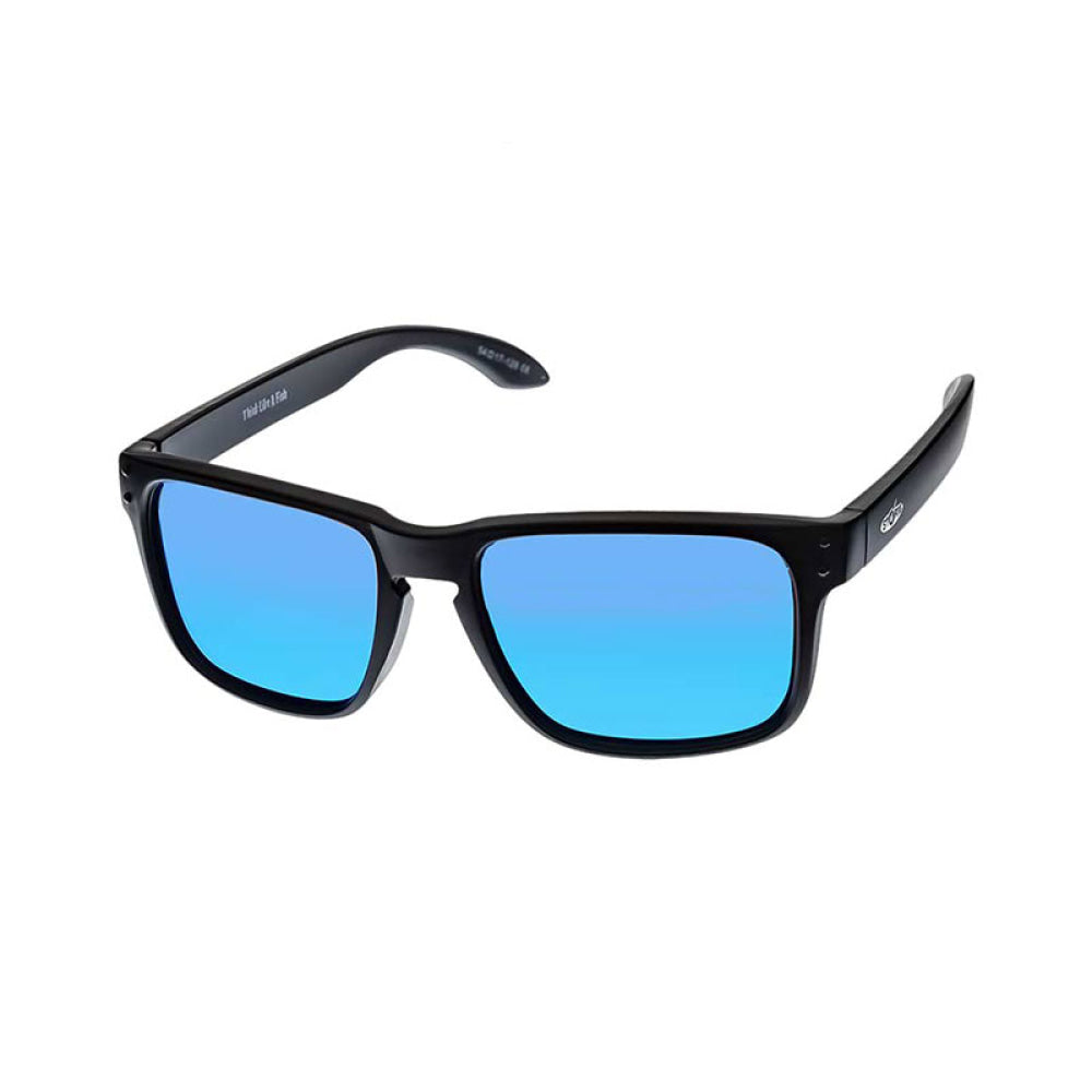 Occhiali - Storm Wildeye Seabass Matte Black Blue Glass