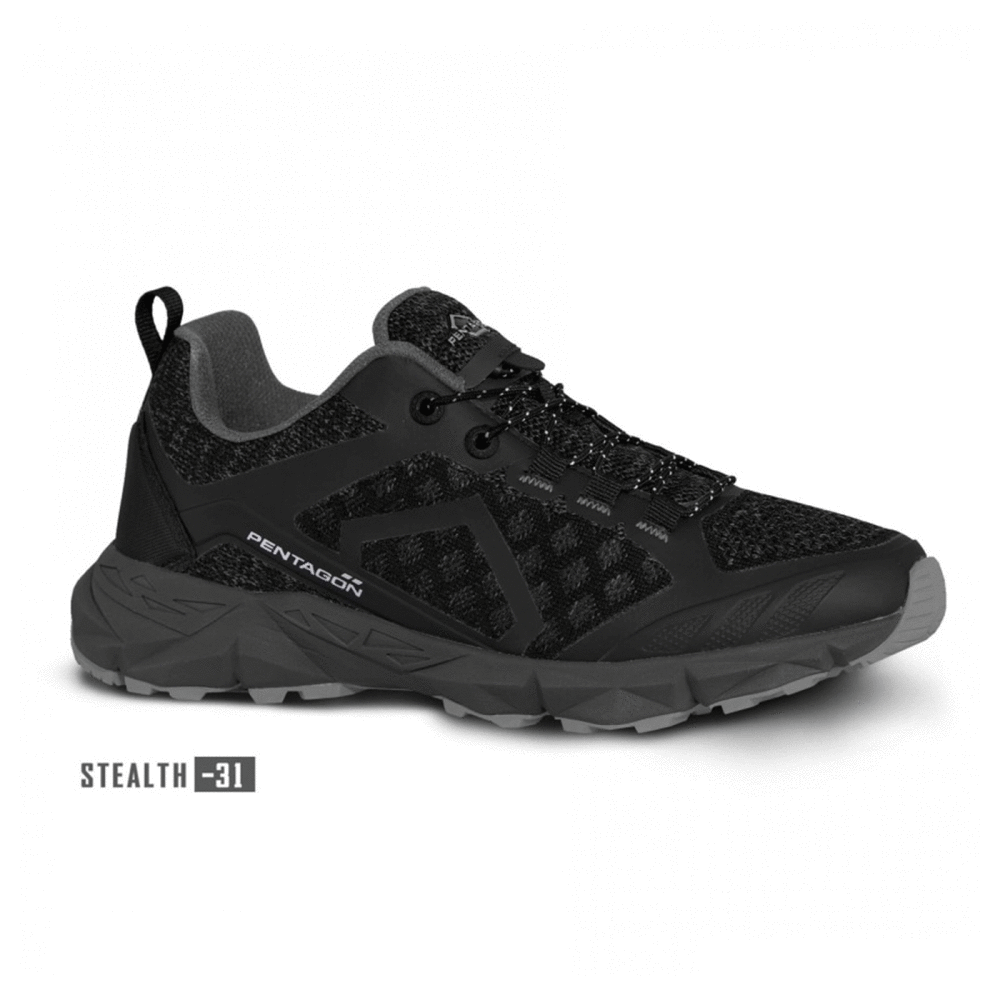 PENTAGON MEN KION TREKKING SHOES Stealth Black Wild Gear