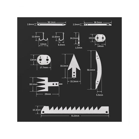 Piastrina Survival Card 22 In 1