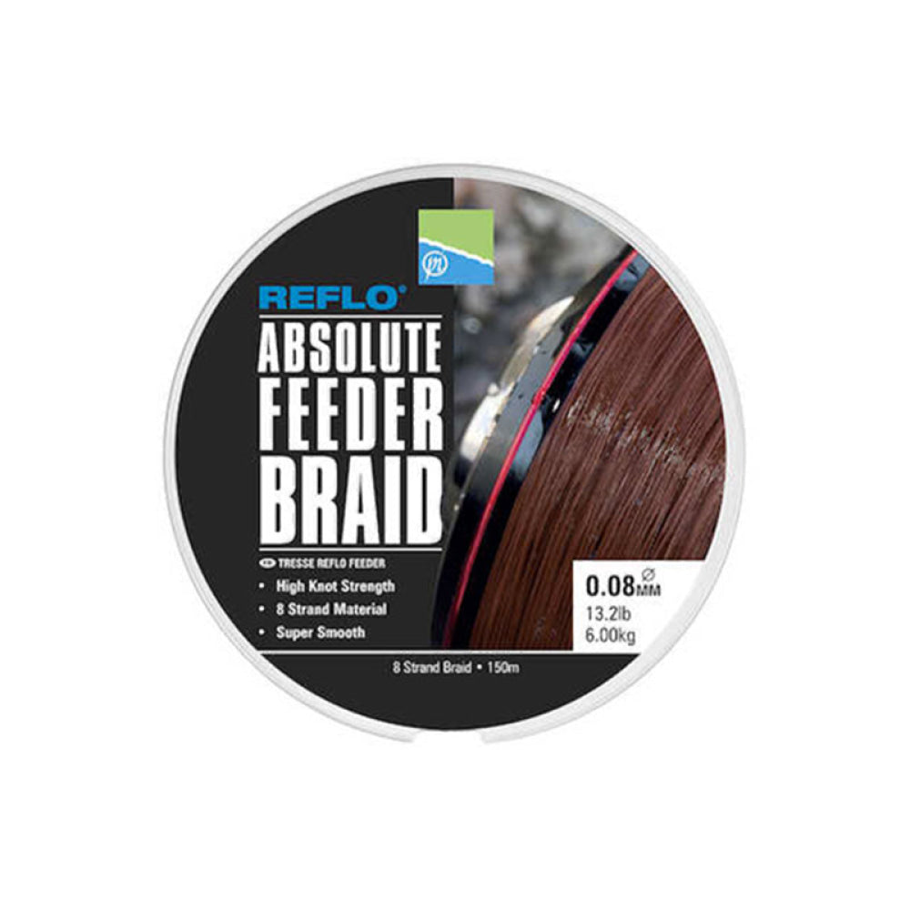 Preston - Reflo Absolute Feeder Braid 150M