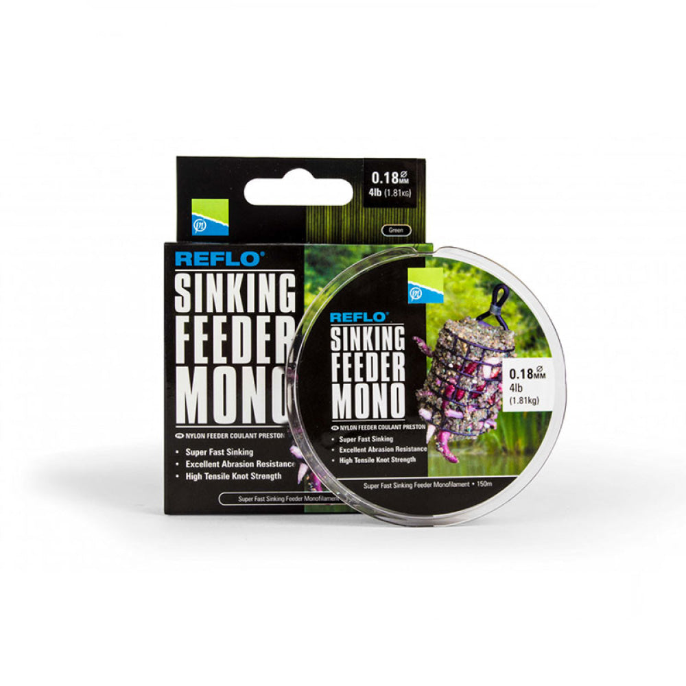 Preston - Reflo Sinking Feeder Mono 0.20Mm 5Lb (2.27Kg)