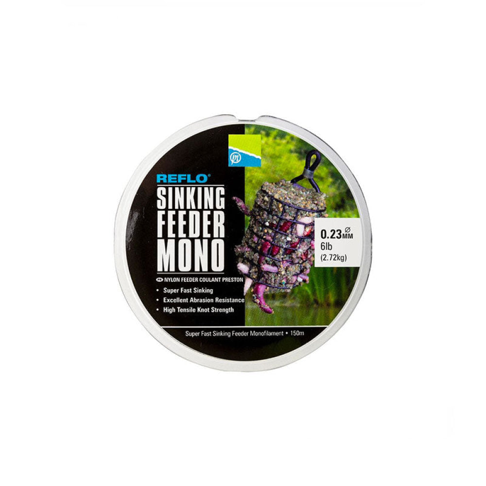 Preston - Reflo Sinking Feeder Mono 0.23Mm / 6Lb (2.72Kg)