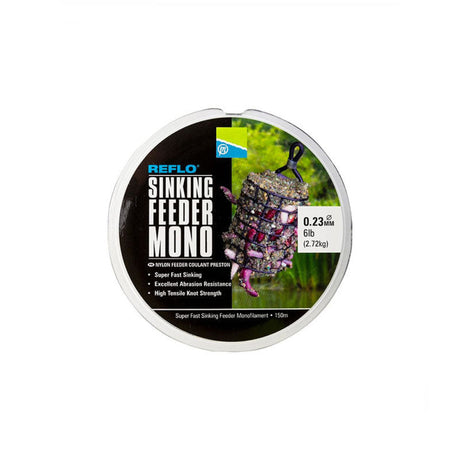 Preston - Reflo Sinking Feeder Mono 0.23Mm / 6Lb (2.72Kg)