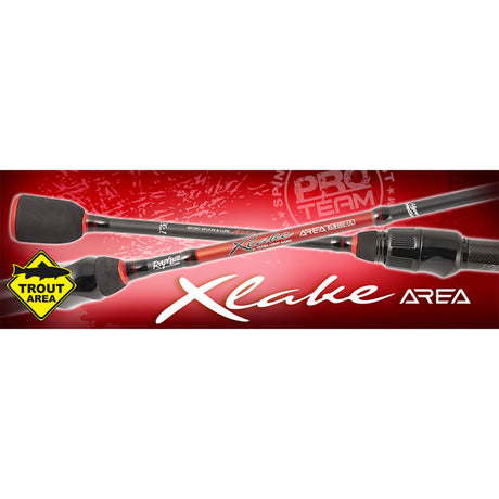 Rapture - Xlake Area Xls642-Ul 6’4’/1.83M 0.5-5.0G Max 5Lb Ultra Light Regular Slow 2 Sez.