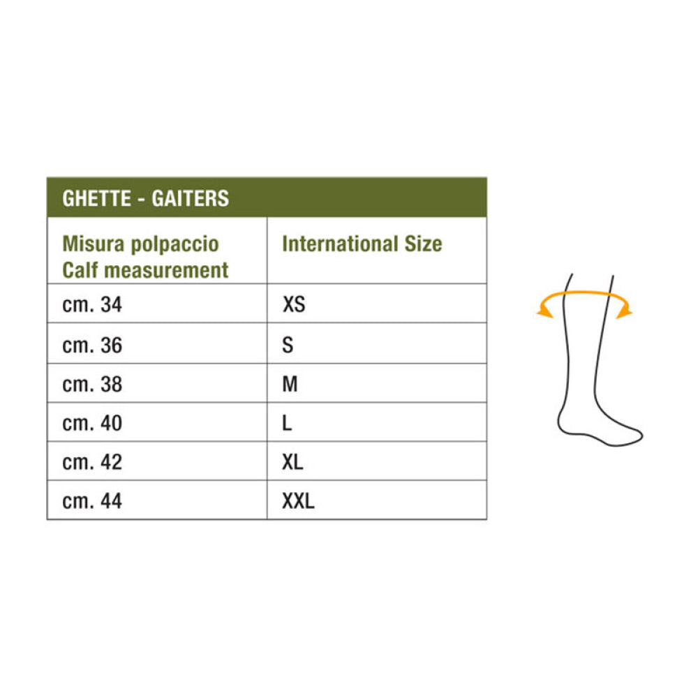 Riserva - Ghetta Ergonomica In Con Tessuto Alta Tenacità